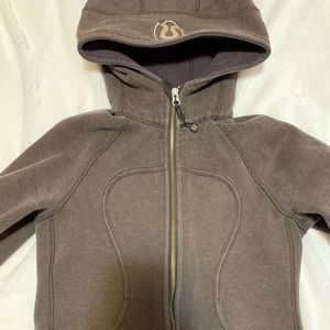 Brown lululemon scuba jacket(older version)